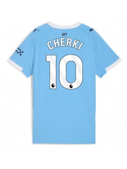 Manchester City Rayan Cherki #10 Replika Hemmakläder Dam 2025-26 Kortärmad